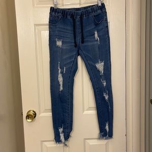 Dark wash jeans